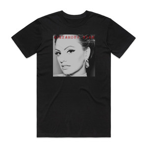 Alexandra Stan Cliche Hush Hush Album Cover T-Shirt Black