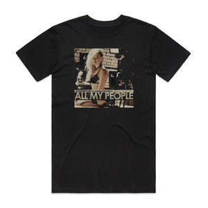 Alexandra Stan All My People 1 Album Cover T-Shirt Black Alexandra Stan All My People 1 Album Cover T-Shirt Black