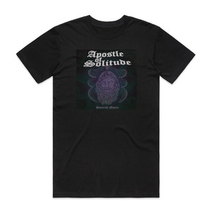 Apostle of Solitude Sincerest Misery Album Cover T-Shirt Black Apostle of Solitude Sincerest Misery Album Cover T-Shirt Black