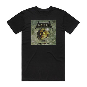 Axxis Rediscovered Album Cover T-Shirt Black Axxis Rediscovered Album Cover T-Shirt Black