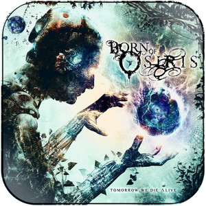 Born of Osiris Red Yellow Blue Album Cover Sticker Album Cover Sticker