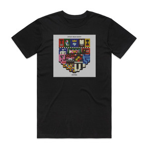 Apparat Organ Quartet Plfna Album Cover T-Shirt Black Apparat Organ Quartet Plfna Album Cover T-Shirt Black