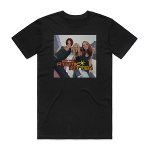 Atomic Kitten Right Now 1 Album Cover T-Shirt Black Atomic Kitten Right Now 1 Album Cover T-Shirt Black