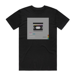 AWITW Polaroid Visions Album Cover T-Shirt Black AWITW Polaroid Visions Album Cover T-Shirt Black