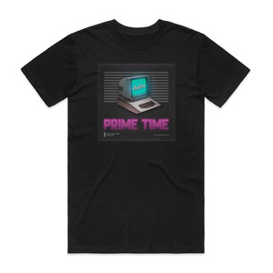 AWITW Prime Time Album Cover T-Shirt Black AWITW Prime Time Album Cover T-Shirt Black