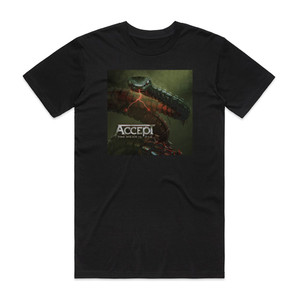 Accept Too Mean To Die Album Cover T-Shirt Black Accept Too Mean To Die Album Cover T-Shirt Black