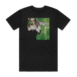 Ayria Flicker Album Cover T-Shirt Black Ayria Flicker Album Cover T-Shirt Black