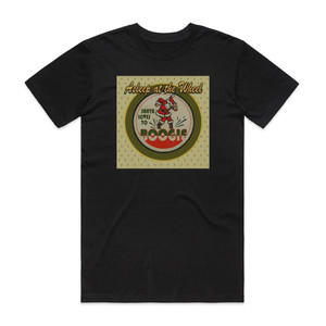 Asleep at the Wheel Santa Loves To Boogie Album Cover T-Shirt Black Asleep at the Wheel Santa Loves To Boogie Album Cover T-Shirt Black