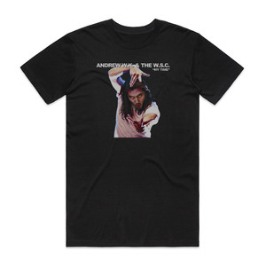 Andrew WK My Time Album Cover T-Shirt Black