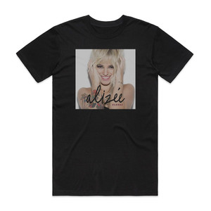 Alizee Blonde Album Cover T-Shirt Black Alizee Blonde Album Cover T-Shirt Black