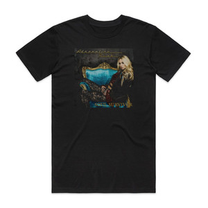 Adrenaline Rush Soul Survivor Album Cover T-Shirt Black Adrenaline Rush Soul Survivor Album Cover T-Shirt Black