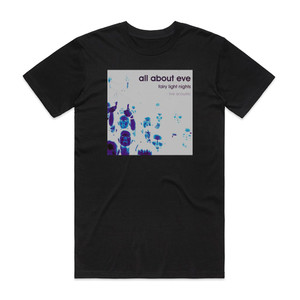 All About Eve Fairy Light Nights Live Acoustic Album Cover T-Shirt Black