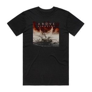 Above Symmetry Ripples Album Cover T-Shirt Black Above Symmetry Ripples Album Cover T-Shirt Black