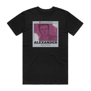 Acha Alexande Icollection Album Cover T-Shirt Black Acha Alexande Icollection Album Cover T-Shirt Black