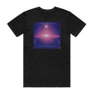 Anathema Judgement 1 Album Cover T-Shirt Black Anathema Judgement 1 Album Cover T-Shirt Black