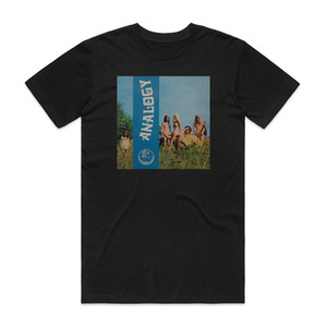 Analogy Analogy Album Cover T-Shirt Black Analogy Analogy Album Cover T-Shirt Black