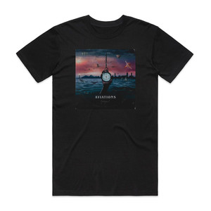 Aviations Retrospect Album Cover T-Shirt Black Aviations Retrospect Album Cover T-Shirt Black