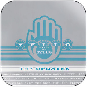 Yello Hands On Yello The Updates Album Cover Sticker Yello Hands On Yello The Updates Album Cover Sticker