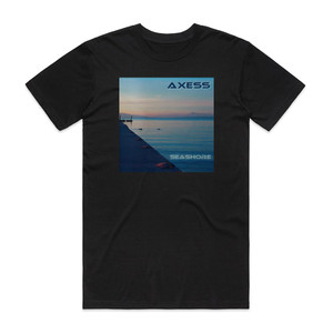 Axess Seashore Album Cover T-Shirt Black Axess Seashore Album Cover T-Shirt Black