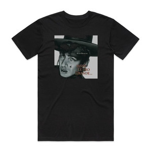 Alain Bashung Pass Le Rio Grande Album Cover T-Shirt Black