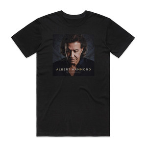 Albert Hammond In Symphony Album Cover T-Shirt Black Albert Hammond In Symphony Album Cover T-Shirt Black