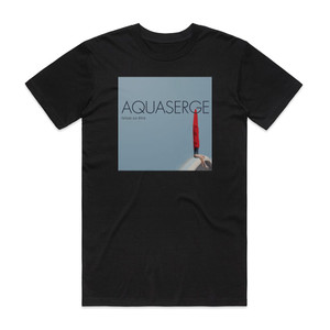 Aquaserge Laisse A Tre Album Cover T-Shirt Black