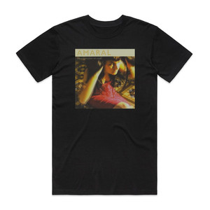 Amaral Una Pequea Parte Del Mundo Album Cover T-Shirt Black Amaral Una Pequea Parte Del Mundo Album Cover T-Shirt Black