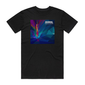 Amaral Salto Al Color Album Cover T-Shirt Black Amaral Salto Al Color Album Cover T-Shirt Black