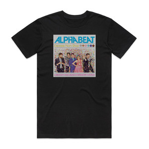 Alphabeat Express Non Stop Album Cover T-Shirt Black Alphabeat Express Non Stop Album Cover T-Shirt Black