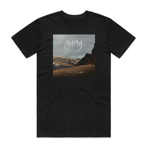 AM PM A Mountain Peaks Myth Album Cover T-Shirt Black AM PM A Mountain Peaks Myth Album Cover T-Shirt Black