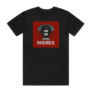 Andres Calamaro Andrs Obras Incompletas Album Cover T-Shirt Black