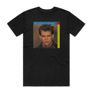 Al Corley Square Rooms Album Cover T-Shirt Black