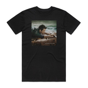 Alejandro Sanz La Msica No Se Toca Album Cover T-Shirt Black Alejandro Sanz La Msica No Se Toca Album Cover T-Shirt Black