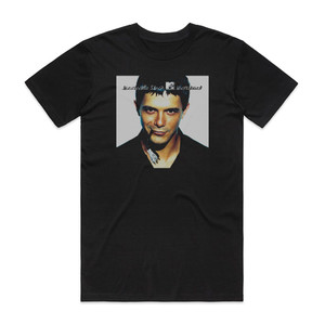 Alejandro Sanz Mtv Unplugged Album Cover T-Shirt Black