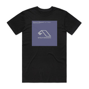 Above and Beyond Cant Sleep 1 Album Cover T-Shirt Black Above and Beyond Cant Sleep 1 Album Cover T-Shirt Black
