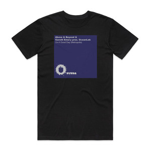 Above and Beyond On A Good Day Metropolis Album Cover T-Shirt Black Above and Beyond On A Good Day Metropolis Album Cover T-Shirt Black