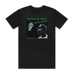 Alpha Blondy Cocody Rock Album Cover T-Shirt Black Alpha Blondy Cocody Rock Album Cover T-Shirt Black