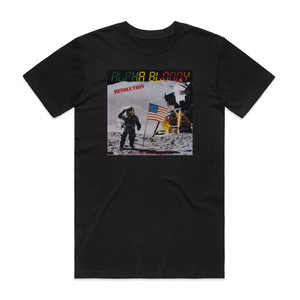 Alpha Blondy Revolution Album Cover T-Shirt Black Alpha Blondy Revolution Album Cover T-Shirt Black