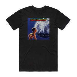 Alpha Blondy Yitzhak Rabin Album Cover T-Shirt Black Alpha Blondy Yitzhak Rabin Album Cover T-Shirt Black