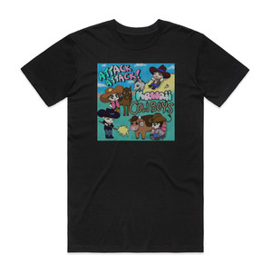 Attack Attack Kawaii Cowboys Album Cover T-Shirt Black Attack Attack Kawaii Cowboys Album Cover T-Shirt Black
