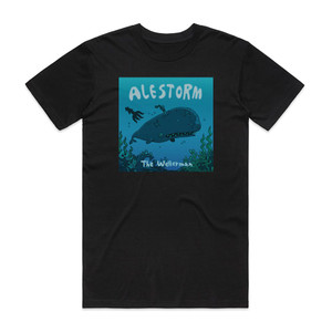 Alestorm The Wellerman Album Cover T-Shirt Black Alestorm The Wellerman Album Cover T-Shirt Black