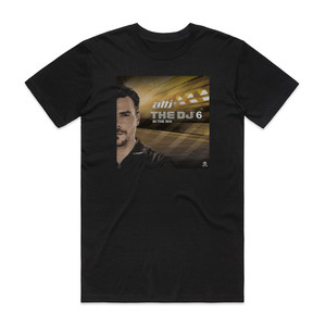 ATB The Dj 6 In The Mix Album Cover T-Shirt Black ATB The Dj 6 In The Mix Album Cover T-Shirt Black