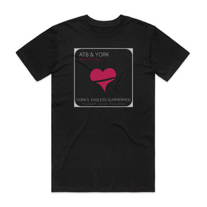 ATB Back To You Yorks Endless Summermix Album Cover T-Shirt Black ATB Back To You Yorks Endless Summermix Album Cover T-Shirt Black