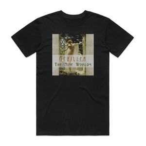 Achillea The Nine Worlds Album Cover T-Shirt Black Achillea The Nine Worlds Album Cover T-Shirt Black