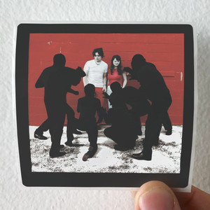 The White Stripes White Blood Cells Album Cover Sticker The White Stripes White Blood Cells Album Cover Sticker