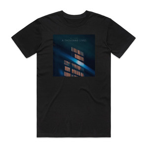At1980 A Thousand Lives Album Cover T-Shirt Black At1980 A Thousand Lives Album Cover T-Shirt Black