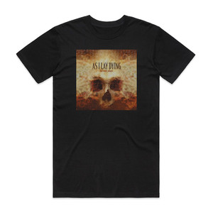 As I Lay Dying Frail Words Collapse Album Cover T-Shirt Black As I Lay Dying Frail Words Collapse Album Cover T-Shirt Black