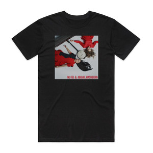 Abigail Washburn Wu Fei Abigail Washburn Album Cover T-Shirt Black Abigail Washburn Wu Fei Abigail Washburn Album Cover T-Shirt Black