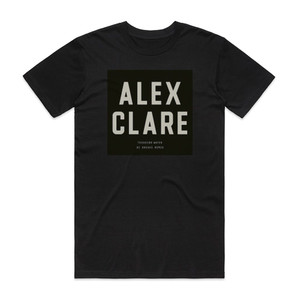 Alex Clare Treading Water 2 Album Cover T-Shirt Black