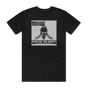 Atari Teenage Riot Redefine The Enemy Album Cover T-Shirt Black Atari Teenage Riot Redefine The Enemy Album Cover T-Shirt Black